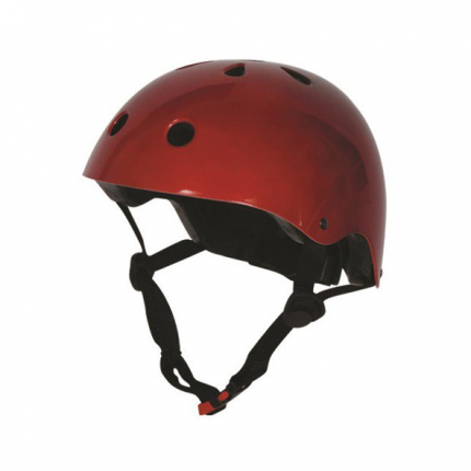 KiddiMoto Helm Bright Red S