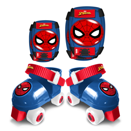 Spiderman Rolschaatsen met Beschermers