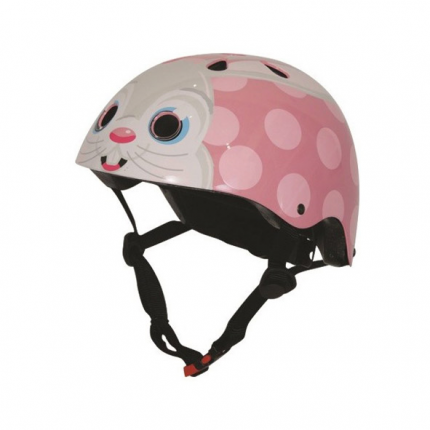 KiddiMoto Helm Pink Bunny S