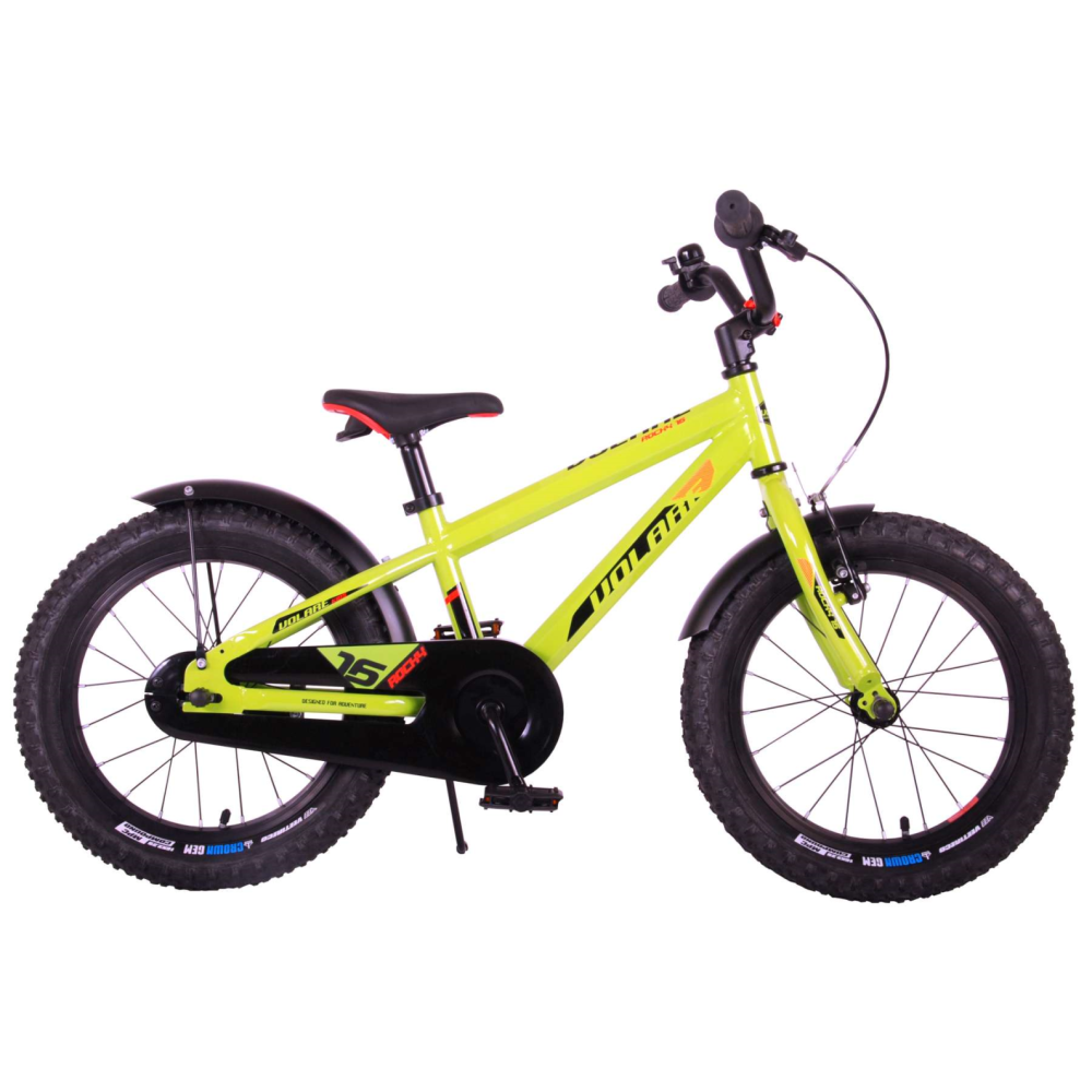 Volare Rocky Kinderfiets - 16 inch - Groen - 95% afgemonteerd - Prime Collection