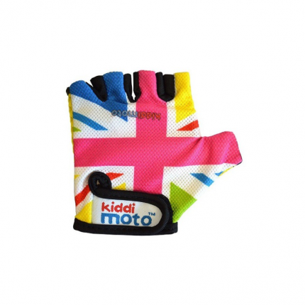 Handschoenen Kiddimoto Rainbow Union Jack Medium