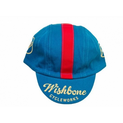 Wishbone Retro Cap Blauw