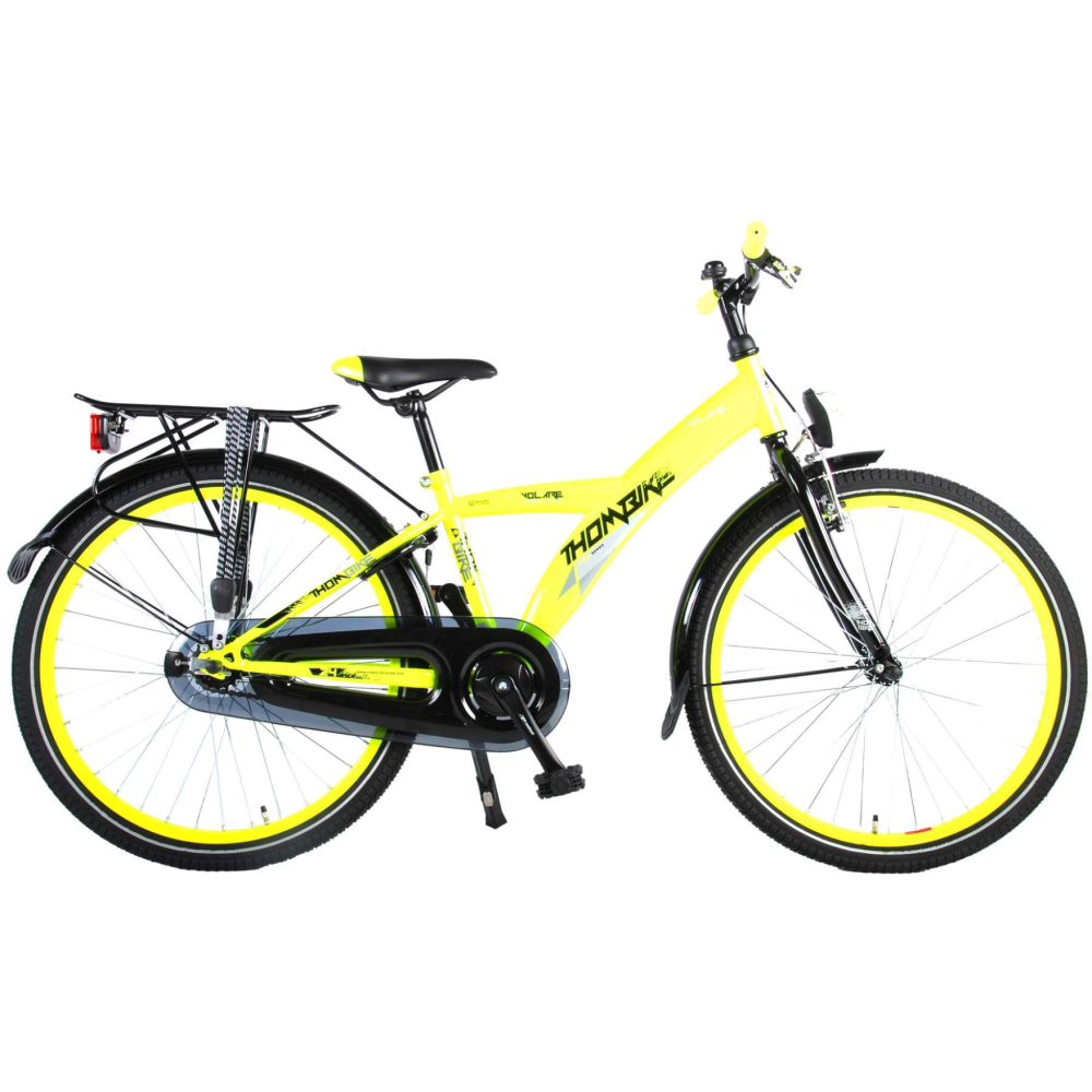 Volare Thombike City Kinderfiets - Jongens - 24 inch - Neon Geel