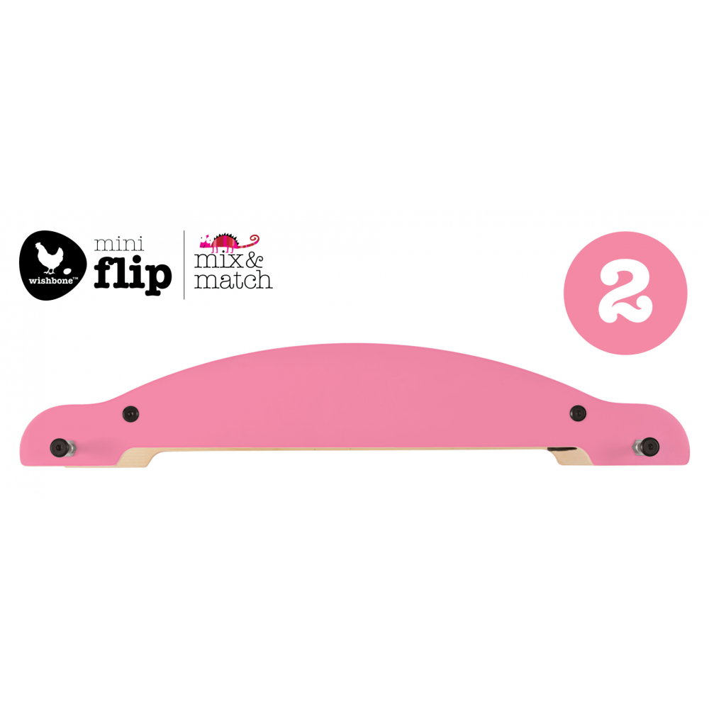 Wishbone mini-flip base pink