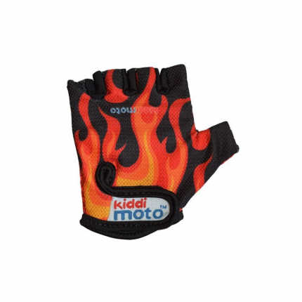 Handschoenen Kiddimoto Flames Medium