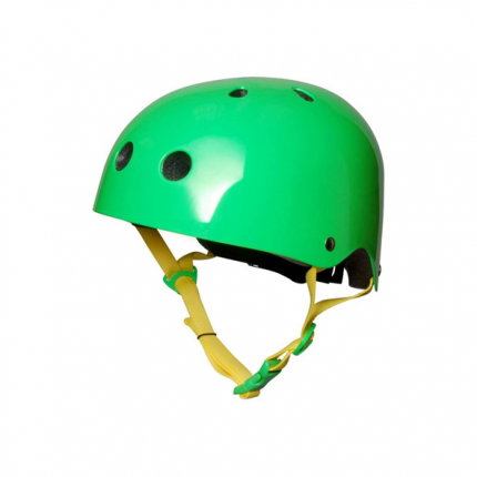 KiddiMoto Helm Neon Groen S