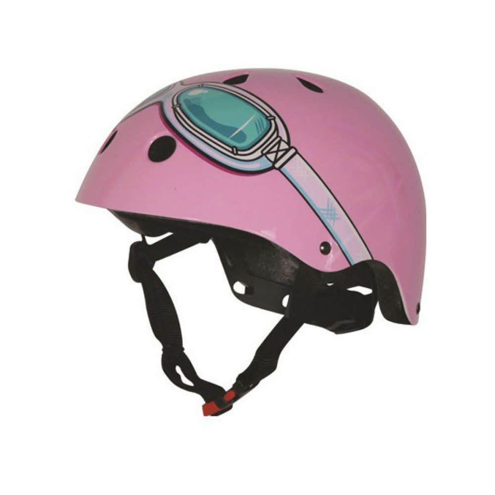 eend Mooie vrouw Ban KiddiMoto Helm Motorbril Roze S | Kidsbikes