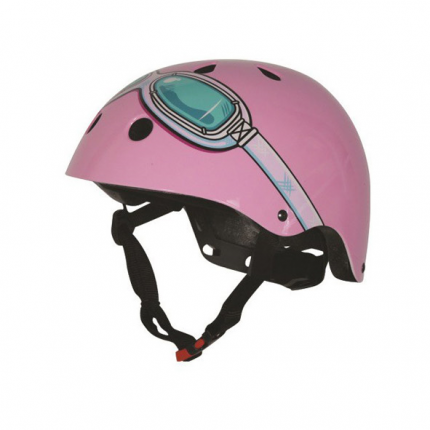 KiddiMoto Helm Motorbril Roze S