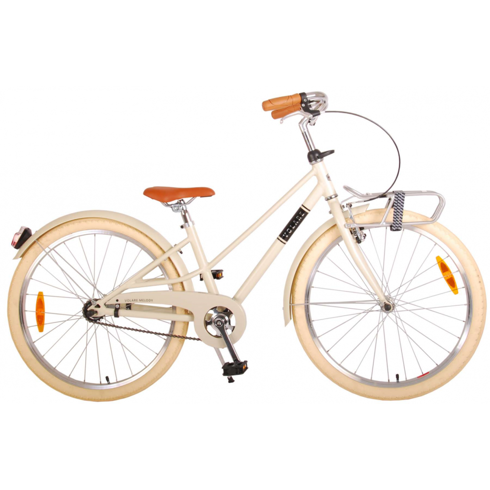 Volare Melody Kinderfiets - Meisjes - 24 inch - Zand - Prime Collection