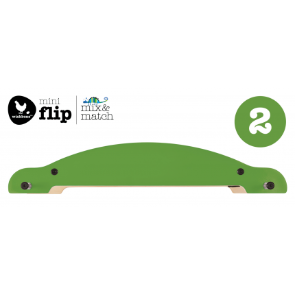 Wishbone mini-flip base green