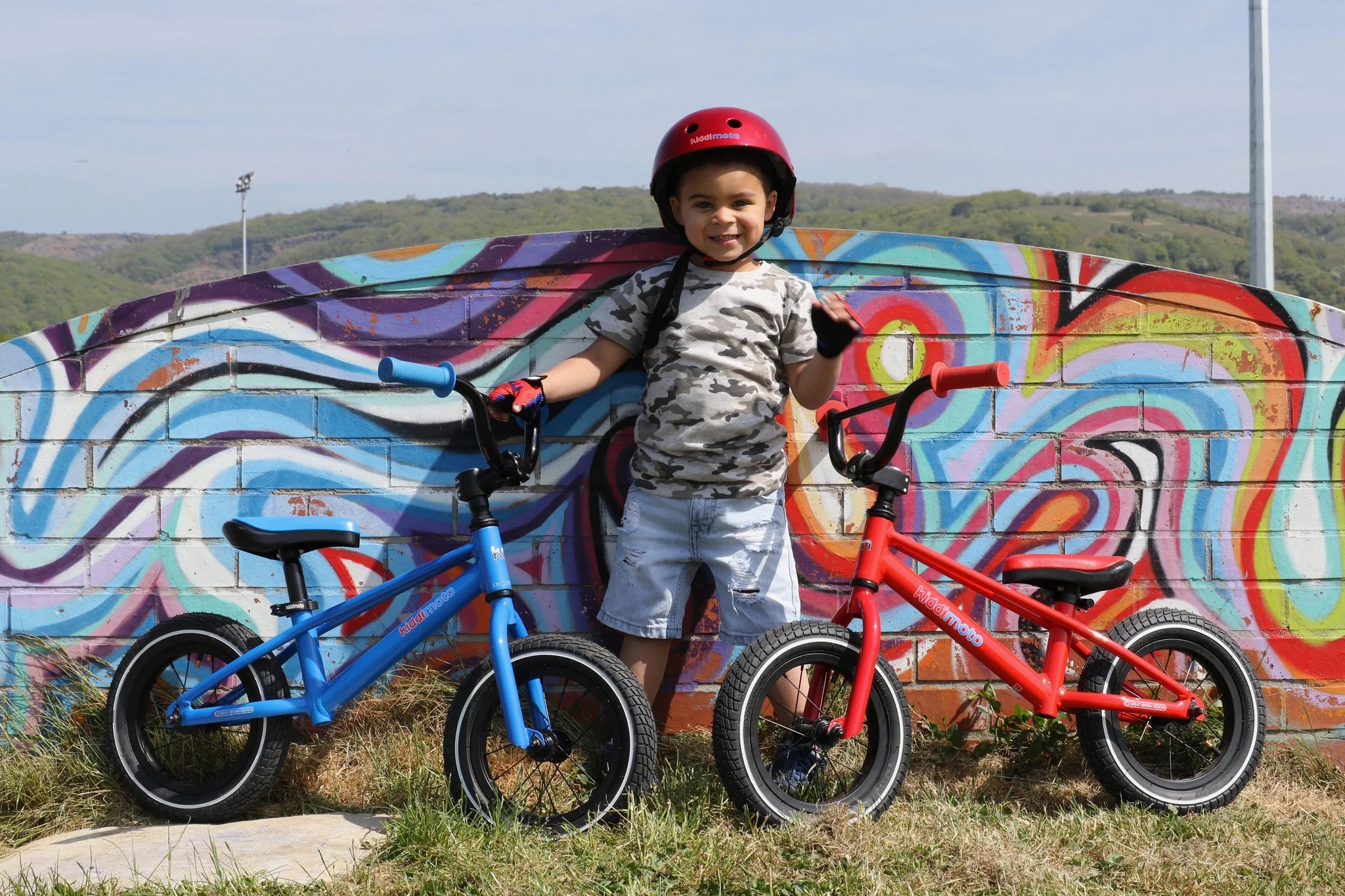 Kiddimoto BMX balance bike